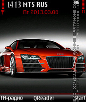 Audi-R8 es el tema de pantalla