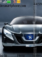 Peugeot RC tema screenshot