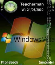 WindowsVista es el tema de pantalla