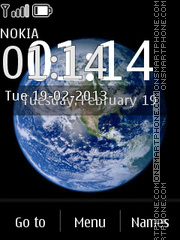 Earth iPhone es el tema de pantalla