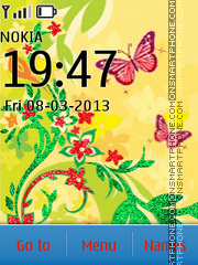 Animated Spring 01 es el tema de pantalla