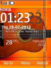 My Guitar 01 tema screenshot