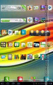 3D icons theme screenshot