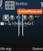 Line Age Dark 2 Theme-Screenshot