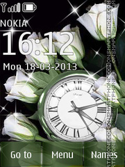 White Rose tema screenshot