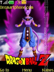 Capture d'écran Dragon Ball Z Battle of Gods thème