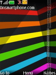 Скриншот темы Stripes Colors v.2