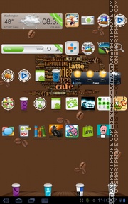 Coffee Cup 01 tema screenshot