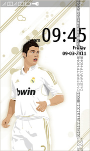 Cristiano Ronaldo 09 theme screenshot