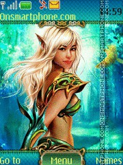 Скриншот темы Smile fantasy elf