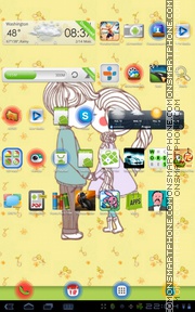 Love Ripple tema screenshot