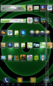 Tube Frame tema screenshot