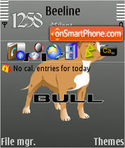 Pitbull 01 theme screenshot