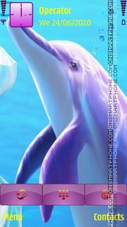 Dolphins tema screenshot