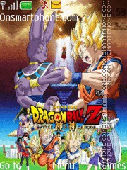 Dragon Ball Z Battle of Gods es el tema de pantalla