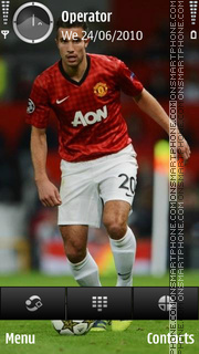 Robin van Persie tema screenshot