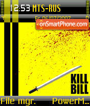 Capture d'écran Kill Bill 02 thème