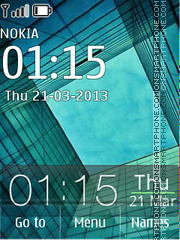 Android Galaxy Glass 01 es el tema de pantalla