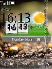 Nature Live Weather tema screenshot