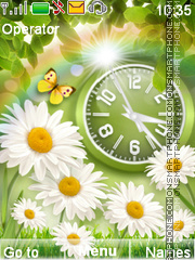 Camomiles tema screenshot