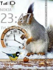 Squirrel es el tema de pantalla