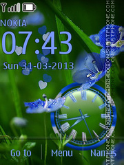 Spring theme screenshot