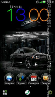 Dodge Charger RT es el tema de pantalla