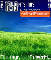 Land tema screenshot