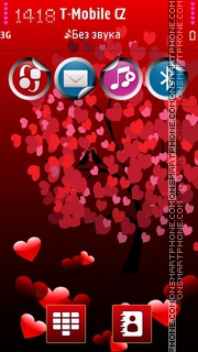 Love HD theme screenshot