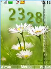 Flowers tema screenshot