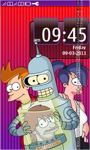 Futurama 04 tema screenshot