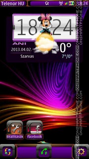 Purple tema screenshot