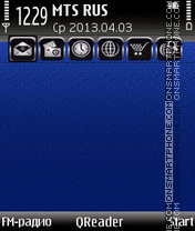 BlueGrey+ tema screenshot