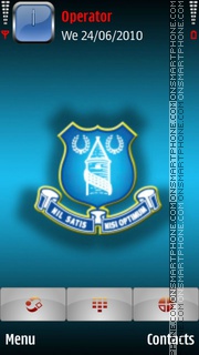 Everton tema screenshot