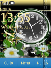 Flower tema screenshot