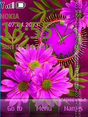 Flower tema screenshot