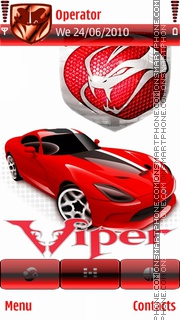 Dodge Viper es el tema de pantalla