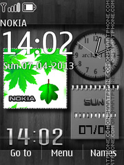 Spring Widgets tema screenshot