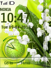 Spring Flowers tema screenshot