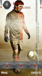 LionelMessi tema screenshot