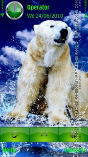 Capture d'écran Polarbear thème