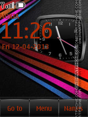 Color Line By ROMB39 es el tema de pantalla