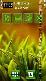 Скриншот темы Grass HD v5