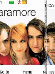 Capture d'écran Paramore 06 thème