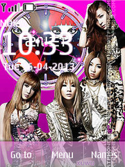 Скриншот темы 2NE1