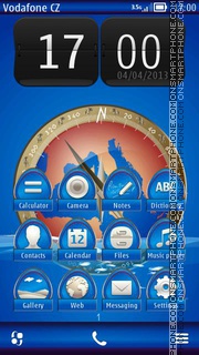 Compass 02 theme screenshot
