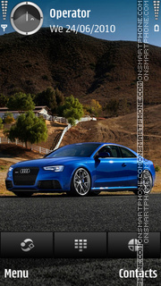 Audi RS5 theme screenshot