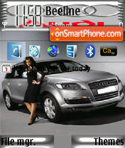 Audi Q7 02 theme screenshot