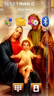 Jesus And Mary 02 theme screenshot