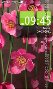 Spring Flowers 10 tema screenshot